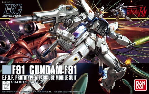 Gunpla HG 1/144 F91 Gundam F91 "Gundam F91" #167