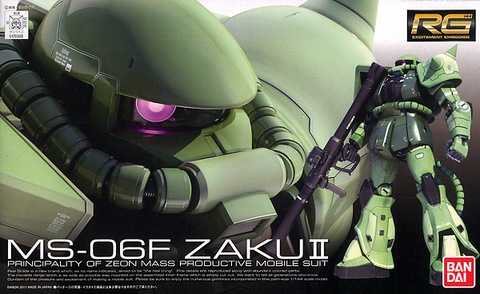 Gunpla RG 1/144 MS-06F Zaku II "Mobile Suit Gundam" #04