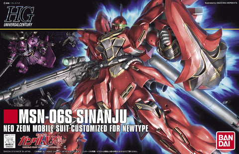 Gunpla HG 1/144 MSN-06S Sinanju "Gundam Unicorn" #116