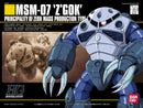 Gunpla HG 1/144 MSM-07 Z'Gok "Mobile Suit Gundam"