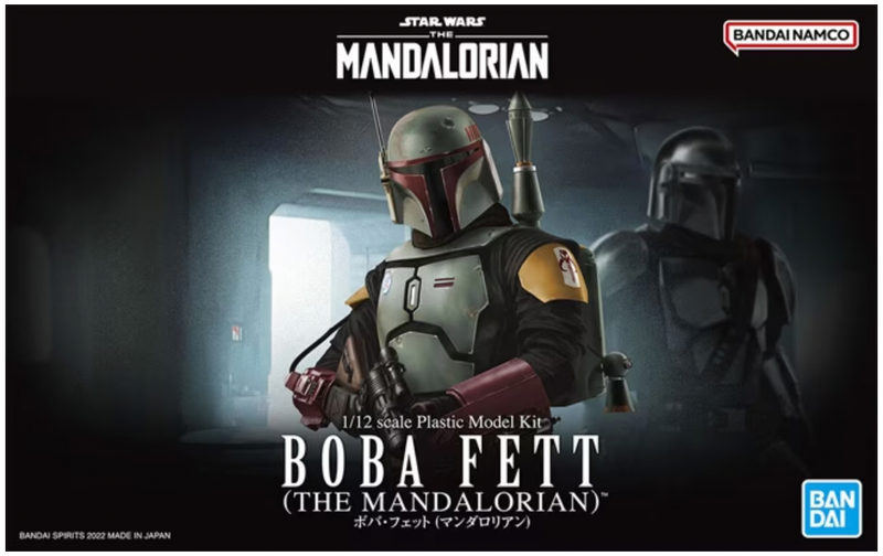 Bandai Star Wars Character Line 1/12 Boba Fett (The Mandalorian）