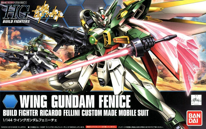 Bandai HGBF 1/144 Wing Gundam Fenice 'Gundam Build Fighters'