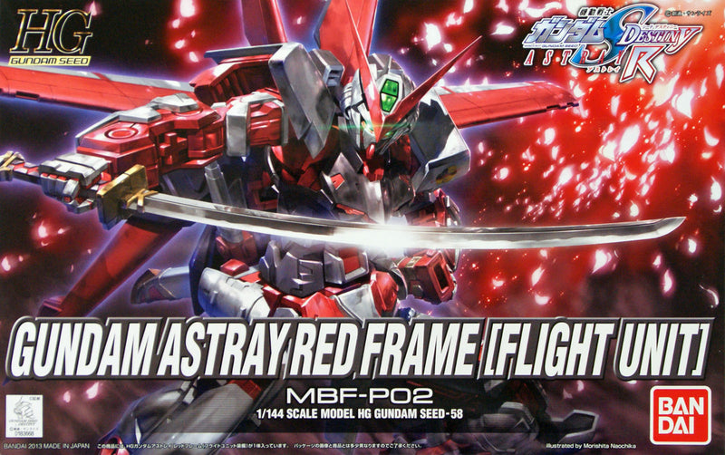 Bandai HGCE 1/144 Gundam Astray Red Frame Flight Unit 'Gundam SEED Astray'