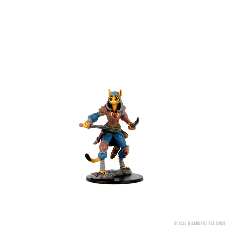 Wizkids D&D Miniature 93012 Female Tabaxi Rogue Prepainted