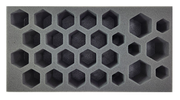 Battle Foam Battletech 5 Small 18 Medium 3 Large Hex Foam Tray