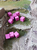 GK Wooden Cube Token Pack - Pink