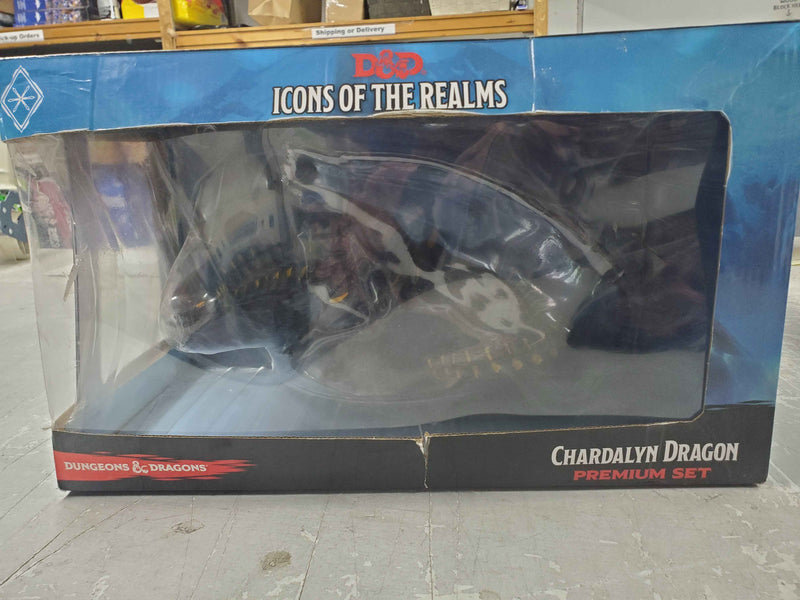 USED - D&D Minis Icons of the Realms 17: Icewind Dale Chardalyn Dragon