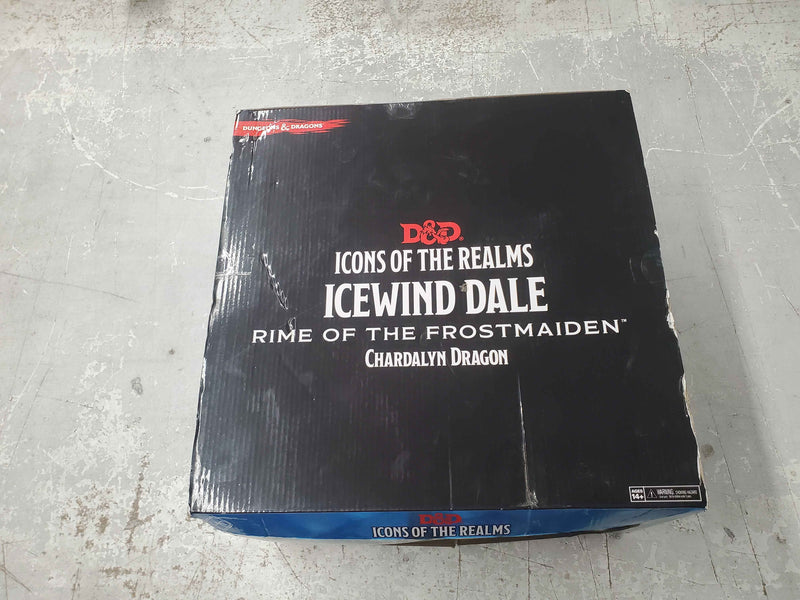 USED - D&D Minis Icons of the Realms 17: Icewind Dale Chardalyn Dragon