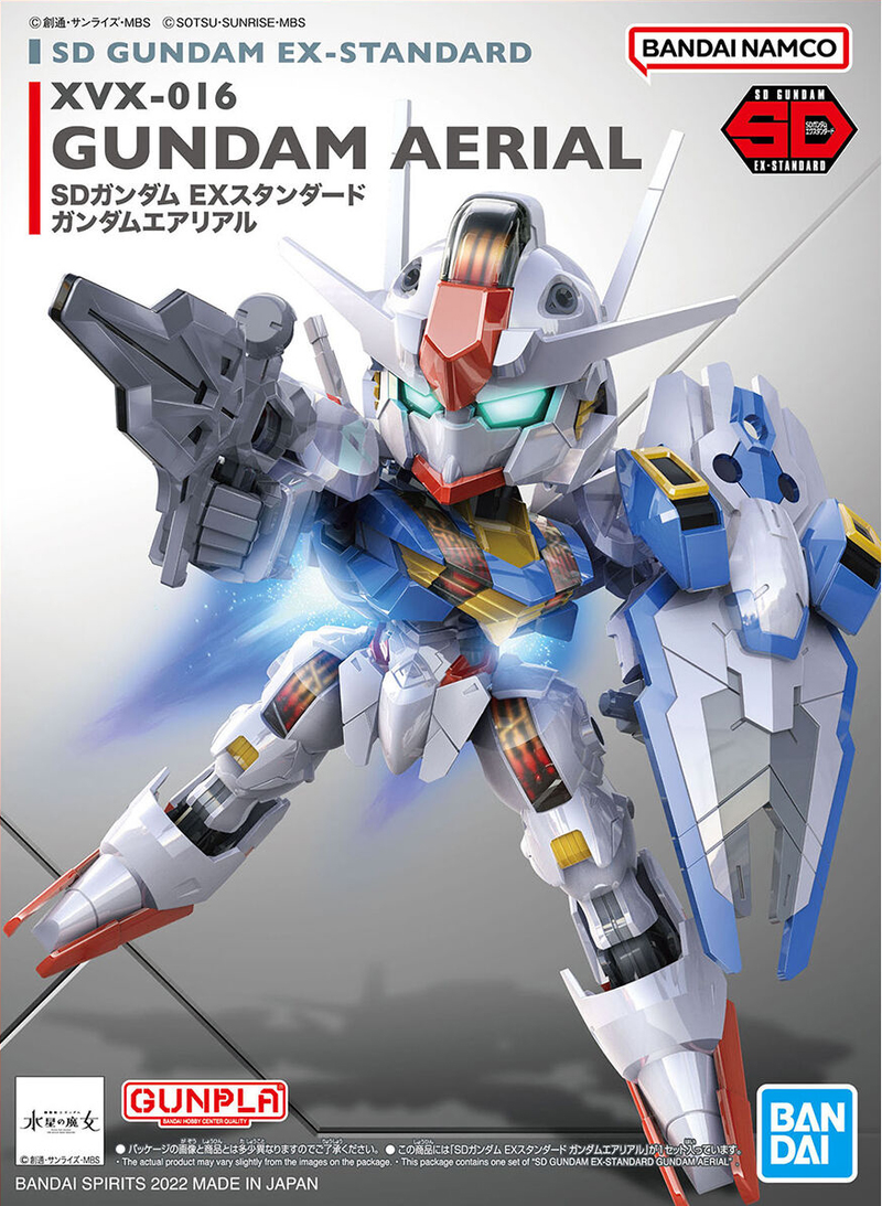 Bandai SD EX-Standard Gundam Aerial "The Witch from Mercury"