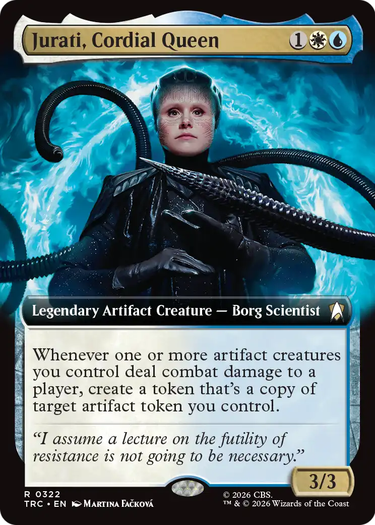 Jurati, Cordial Queen (Extended Art) [Star Trek Commander]