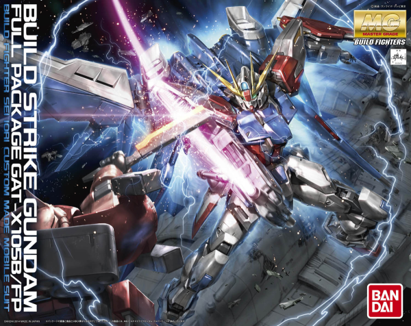 Gunpla MG 1/100 Build Strike Full Package "Gundam Build Fighters"