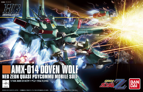Gunpla 1/144 HGUC Doven Wolf "Zeta Gundam" #173