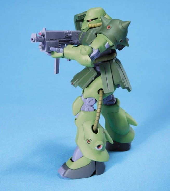 Bandai HGUC 1/144 Gundam MS-06FZ Zaku II Kai