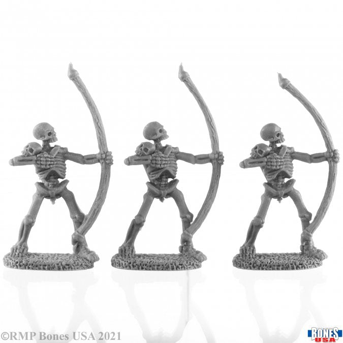 Reaper Mini USA RM30024 Skeletal Archers (3)