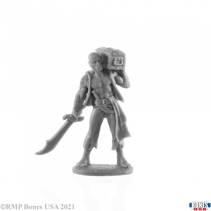 Reaper Mini Rm30026 Pirate with Treasure Chest