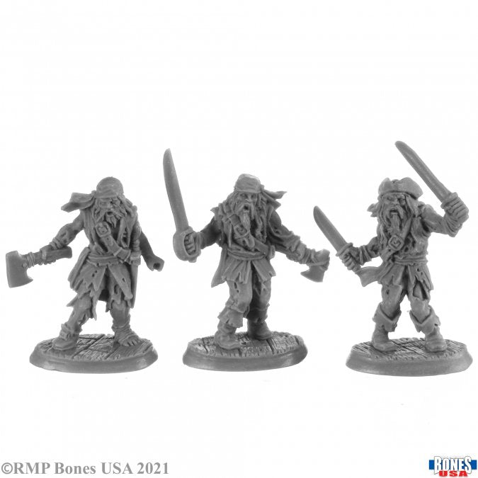 Reaper Mini USA RM30040 Zombie PIrates (3)