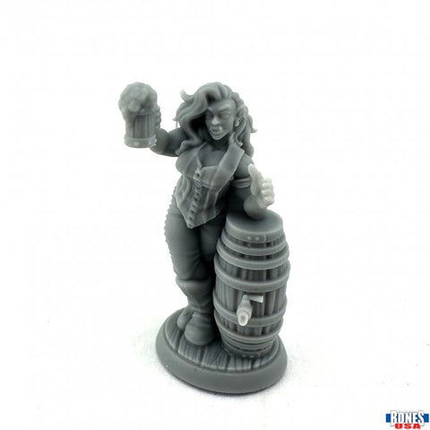 Reaper Mini Legends: RM30168 Anya, Half Orc Arm-Wrestler
