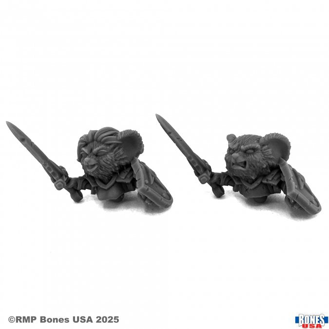 Reaper Mini Legends: RM30254 Mousling, Knight Of The Flame Wyrm On Dragon
