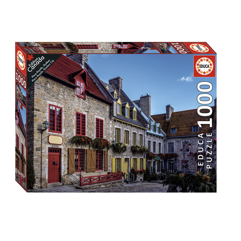 Educa Puzzle 1000 pieces - Place Royale, Quebec City