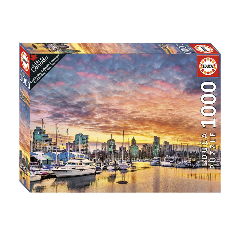 Educa Puzzle 1000 pieces - Coal Harbor, British Columbia