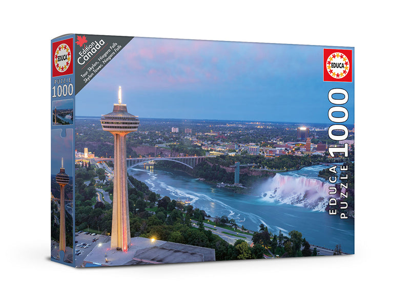 Educa Puzzle 1000 pieces - Skylon Tower, Niagara Falls