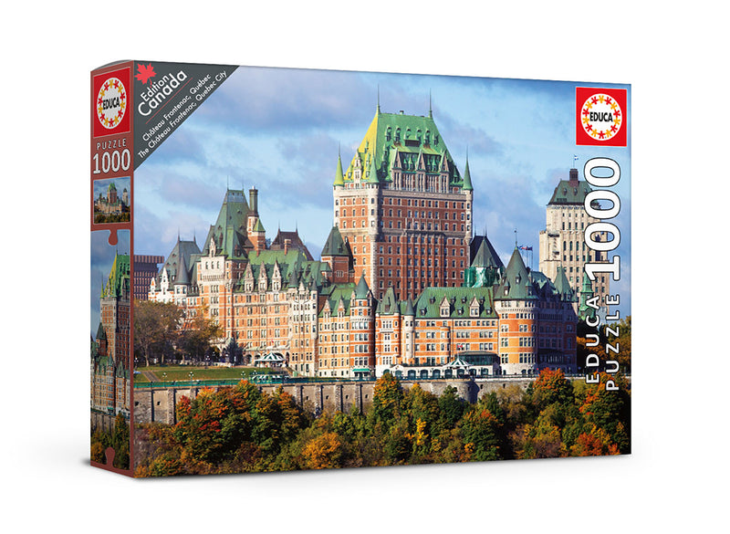 Educa Puzzle 1000 pieces - The Château Frontenac, Quebec City New edition