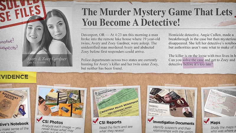 PG Unsolved Case Files: Avery And Zoey Gardner
