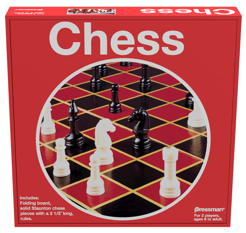 Chess Set - Folding, Tournament Plastic