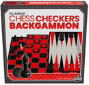 Checkers / Chess / Backgammon 3-In-One Classic Games