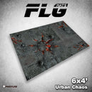 Frontline Gaming Mat 6'x4' Urban Chaos