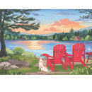Villager Puzzle 500 Piece Cottage Country