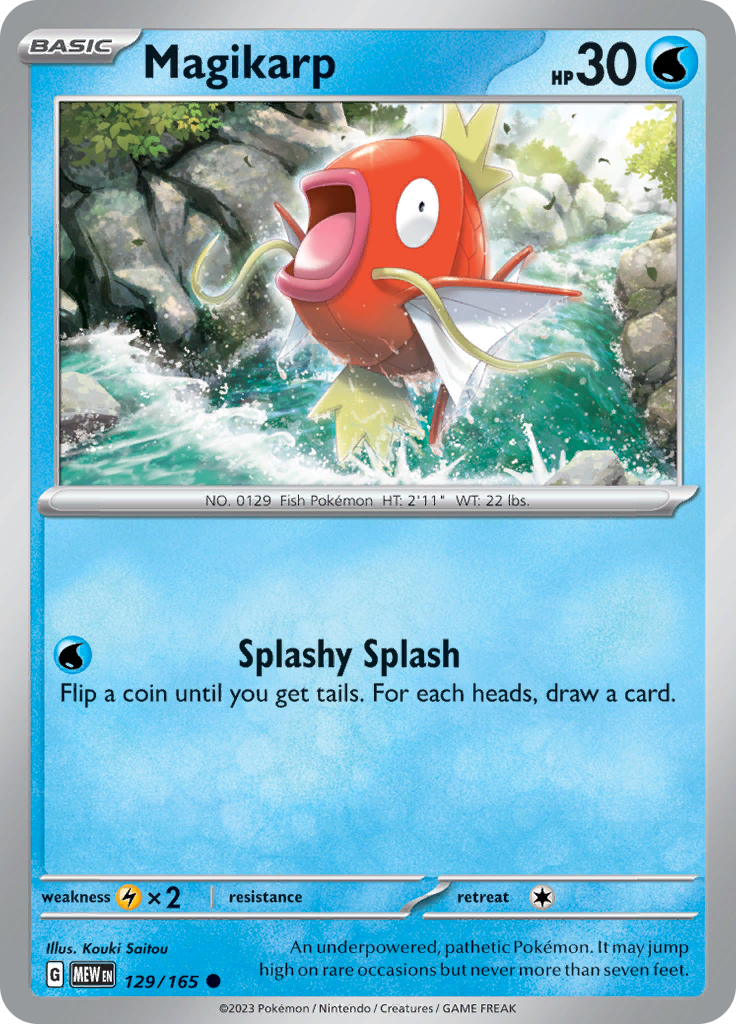 Magikarp (129 165) [scarlet & Violet: 151]