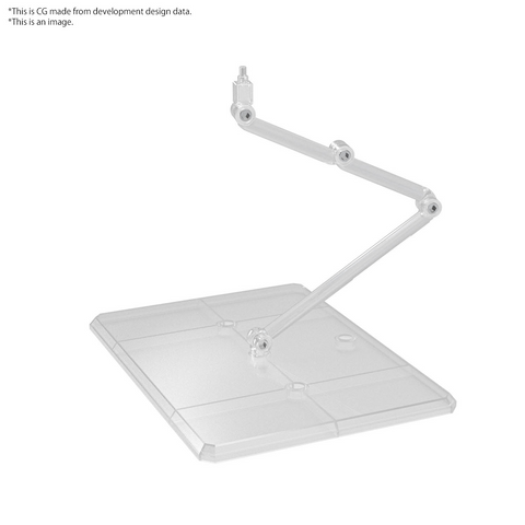 Gunpla Action Base 8 Display Stand Clear