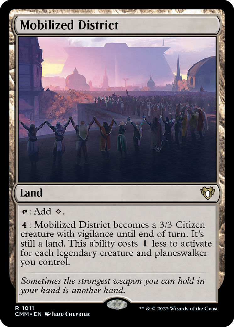 Mobilized District [Commander Masters]