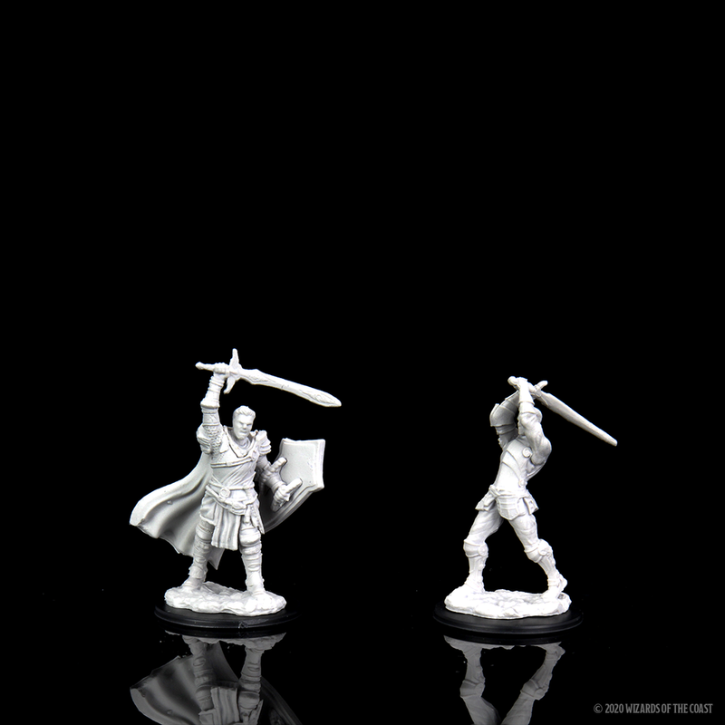 Wizkids Minis D&D 90060 Male Human Paladin