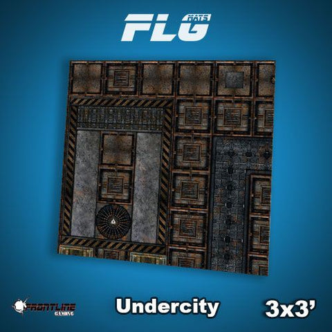 Frontline Gaming Mat 3'x3' Undercity