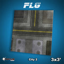 Frontline Gaming Mat 3'x3' City 2