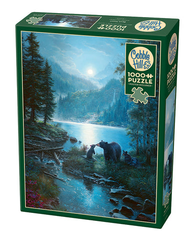 Cobble Hill Puzzle 1000 Piece Bear Night