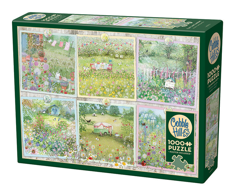 Cobble Hill Puzzle 1000 Piece Cottage Gardens
