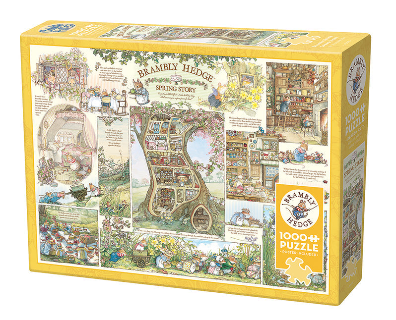 Cobble Hill Puzzle 1000 Piece Brambly Hedge Spring Story