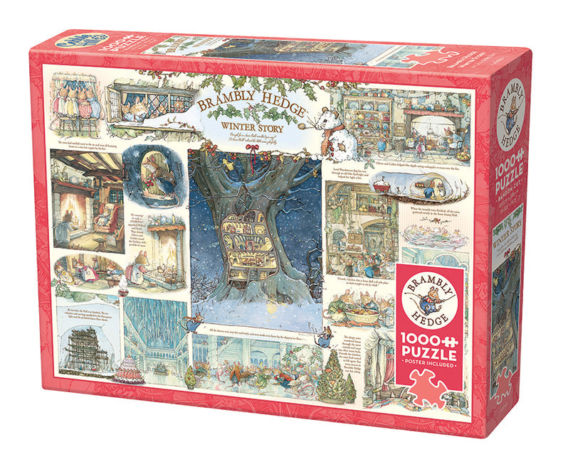Cobble Hill Puzzle 1000 Piece Brambly Hedge Winter Story
