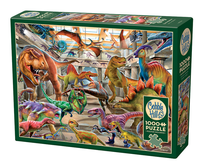 Cobble Hill Puzzle 1000 Piece Dino Museum