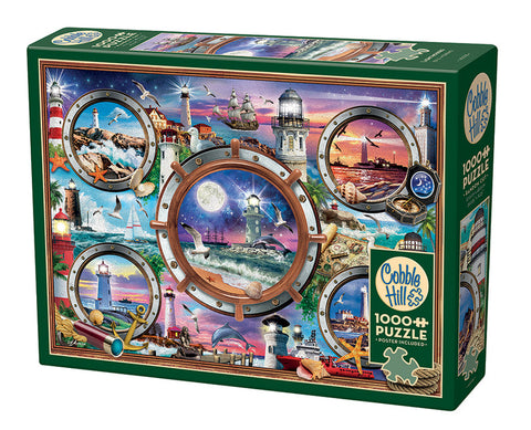 Cobble Hill Puzzle 1000 Piece Lighthouses