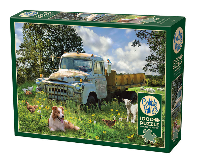 Cobble Hill Puzzle 1000 Piece Sheep Field