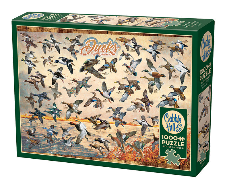 Cobble Hill Puzzle 1000 Piece Ducks of North America
