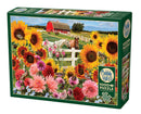 Cobble Hill Puzzle 1000 Piece Sunflower Farm