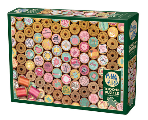 Cobble Hill Puzzle 1000 Piece Sew Happy!