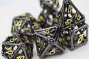 Night Bones - Hollow RPG Metal Dice Set