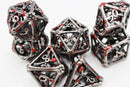 Vampire Bones - Hollow RPG Metal Dice Set