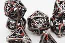 Vampire Bones - Hollow RPG Metal Dice Set